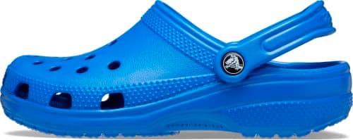 Crocs Unisex-Adult Classic Clog, Clogs for Women and Men, Blue Bolt, 7 Men/9 Women