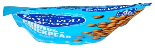 Saffron Road Organic Sea Salt Crunchy Chickpea Snack, 6oz - USDA Organic, Gluten Free, Non-GMO, Halal, Kosher, Vegan - View 5
