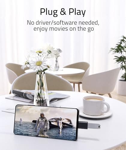 Syntech USB C to USB Adapter Pack of 2 USB C Male to USB 3.0 Female Adapter Compatible with MacBook Pro Air 2024, Microsoft Surface, iPad,Samsung Notebook, Dell XPS and More Type C Devices,Space Grey - View 8