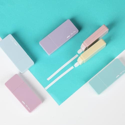 Mr. Pen- Aesthetic Correction Tape, 0.2" x 236", 6 pcs, Pastel Colors, Cute Correction Tape - View 7