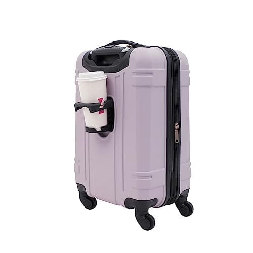 Wrangler Astral Hardside Luggage, Lilac, 20-Inch Carry-On - View 3