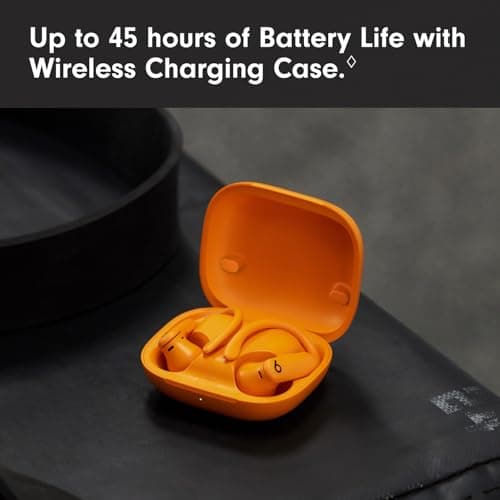 Beats Powerbeats Pro 2 Wireless Bluetooth Earbuds - Noise Cancelling, Heart Rate Monitor, IPX4, Up to 45H Battery & Charging Case, Works with Apple & Android - Electric Orange - View 8
