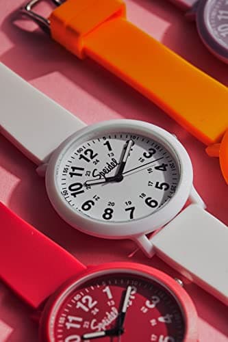 Speidel Eco Color Pop Recyclable Plastic Watch with 18mm Recyclable Silicone Strap - White - View 5