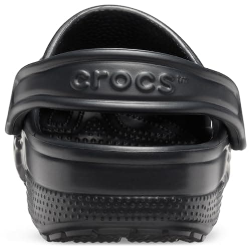 Crocs Unisex-Adult Classic Clogs, Black, 11 Men/13 Women - View 6