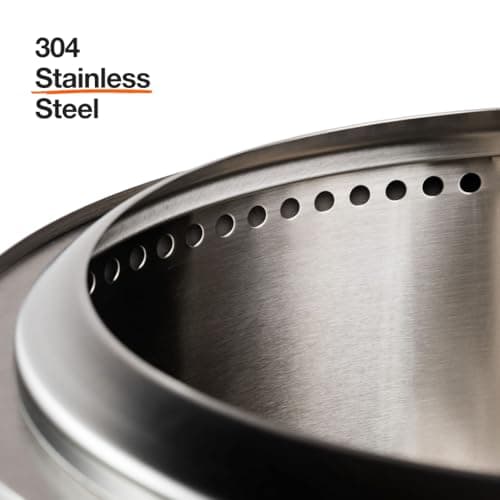 Solo Stove Bonfire 2.0 with Stand, 19.5 Inch Smokeless Fire Pit with Removable Ash Pan - Portable Outdoor Fire Pit - Stainless Steel Wood Burning Fireplace, Ideal for 4-6 People, 21.75 lbs, Cascade - View 4