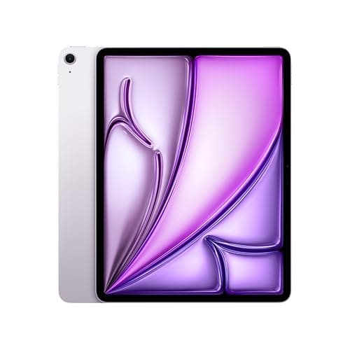 Apple iPad Air 13-inch with M3 chip, Built for Apple Intelligence, Liquid Retina Display, 256GB, 12MP Front/Back Camera, Wi-Fi 6E, Touch ID, All-Day Battery Life — Purple