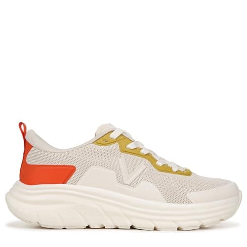 Vionic Women's Walk Max Sneaker, Cream Tangerine Tango, 9 - View 5
