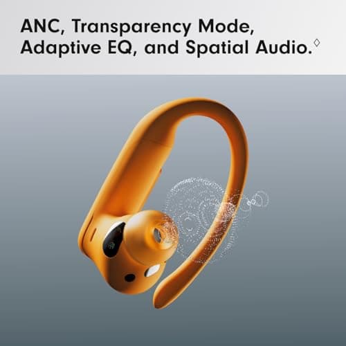 Beats Powerbeats Pro 2 Wireless Bluetooth Earbuds - Noise Cancelling, Heart Rate Monitor, IPX4, Up to 45H Battery & Charging Case, Works with Apple & Android - Electric Orange - View 6