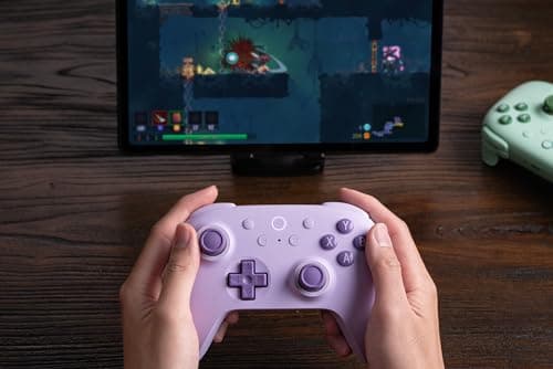 8BitDo Ultimate 2C Wireless Controller for Windows PC and Android, with 1000 Hz Polling Rate, Hall Effect Joysticks and Triggers, and Remappable L4/R4 Bumpers (Purple) - View 7