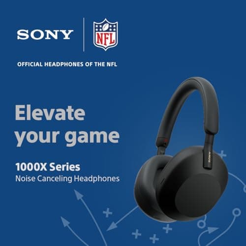 Sony WH-1000XM5 Premium Noise Canceling Headphones, Auto NC Optimizer, 30-Hour Battery, Alexa Voice Control, Black - View 2