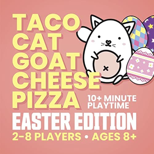 Taco Cat Goat Cheese Pizza - Easter Edition! Fun Seasonal Version of Our hit Game! Ages 8+, 10-15 Minutes to Play, 2-8 Players - View 4