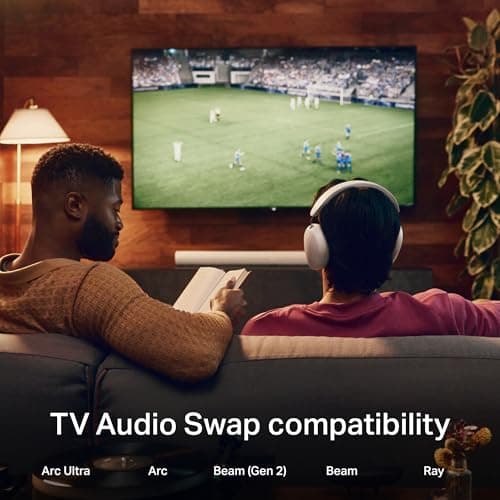 Sonos Ace - Black - Wireless Over Ear Headphones with Noise Cancellation - View 7