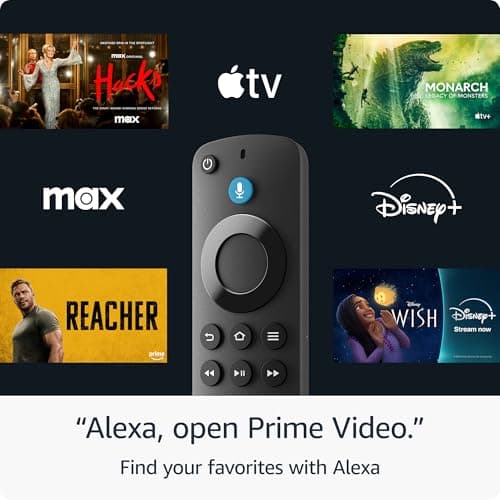 Amazon Fire TV Stick HD (newest model), free and live TV, Alexa Voice Remote, smart home controls, HD streaming - View 2