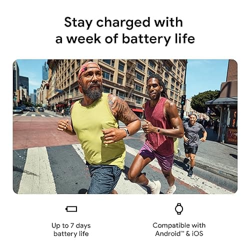 Fitbit Charge 6 Fitness Tracker with Google apps, Heart Rate on Exercise Equipment, 6-Months Premium Membership Included, GPS, Health Tools and More, Obsidian/Black, One Size (S & L Bands Included) - View 3