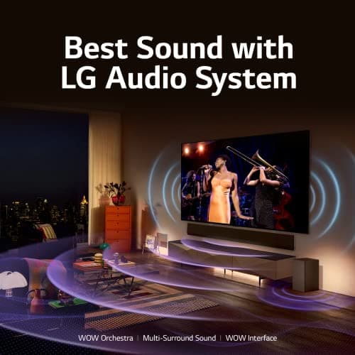 LG G3 Series 65-Inch Class OLED evo 4K Processor Smart Flat Screen TV for Gaming with Magic Remote AI-Powered Gallery Edition OLED65G3PUA, 2023 with Alexa Built-in - View 8