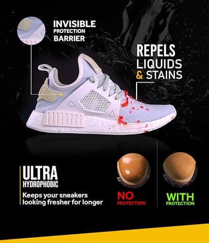 Crep Protect Shoe Protector Spray - Rain & Stain Waterproof Nano Protection for Sneaker, Leather, Nubuck, Suede & Canvas - View 3
