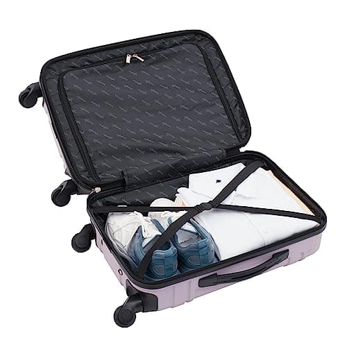Wrangler Astral Hardside Luggage, Lilac, 20-Inch Carry-On - View 6