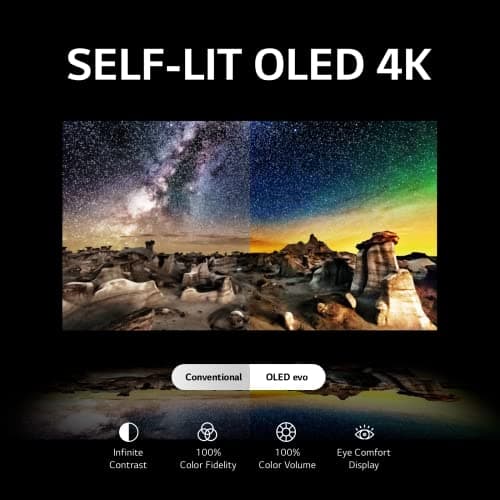 LG G3 Series 65-Inch Class OLED evo 4K Processor Smart Flat Screen TV for Gaming with Magic Remote AI-Powered Gallery Edition OLED65G3PUA, 2023 with Alexa Built-in - View 3