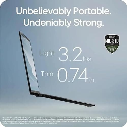 LG gram 17" Touch Screen Laptop - Intel Core Ultra 7 258V, 32 GB RAM, 4 TB SSD, Intel Arc Graphics, Copilot+ PC, WiFi 7, Windows 11 Pro, Office Lifetime License - View 7